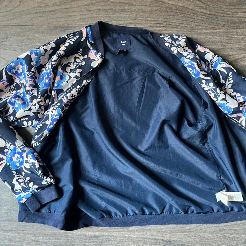 Floral Bomber Jacket - Picture 4 of 5